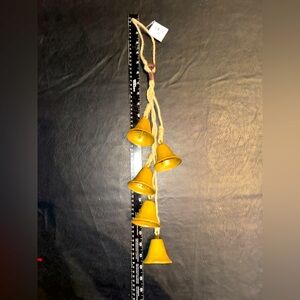 🔔 Rustic Hanging Bells - 24 Inches of Charm - Perfect for Your Home! 🔔